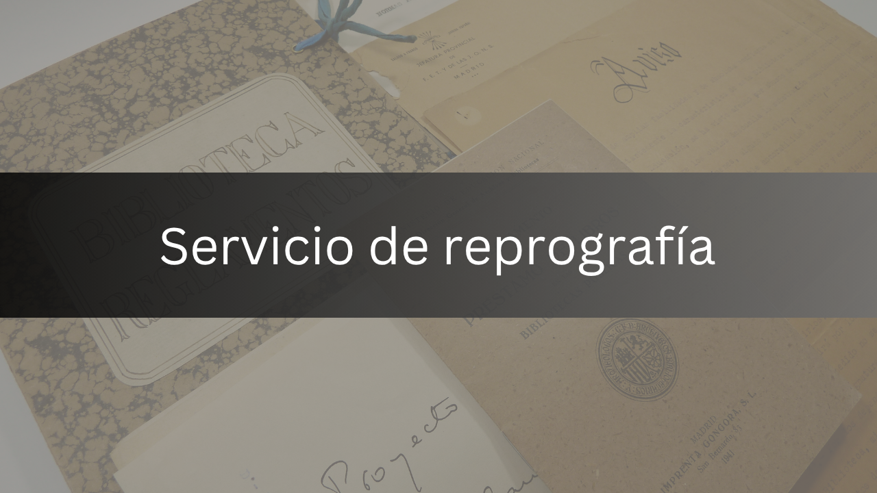 Reproducción y digitalización