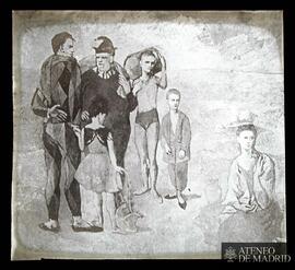 
Washington. National Gallery. Picasso, Pablo: "Los saltimbanquis" (1905)
