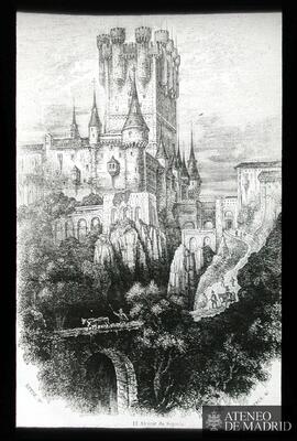 
"El Alcázar de Segovia". 1849. Portada
