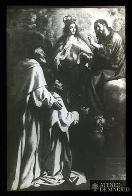 Aparición de Jesús y la Virgen a San Pedro Nolasco. Museo de Bellas Artes. Valencia