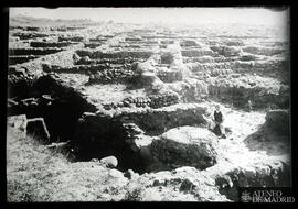 Vista parcial de las ruinas de Numancia