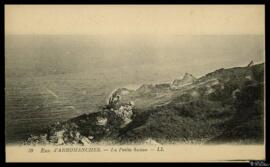 Tarjeta postal del paisaje natural de la Petite Suisse en los alrededores de Arromanches-sur-Mer ...