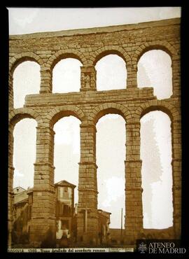 
Detalle del acueducto romano de  Segovia.
