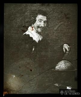 Rouen. Museo de Bellas Artes. Velázquez, Diego: "Hombre con esfera armilar (el geógrafo)"