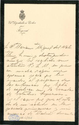 1904-09-24. Carta de Eugenio Silvela