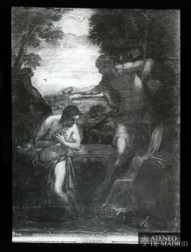 
Madrid. Museo del Prado. Tintoretto: "El Bautismo de Cristo"
