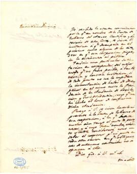 1852-10-10. Carta de Antonio de los Ríos Rosas