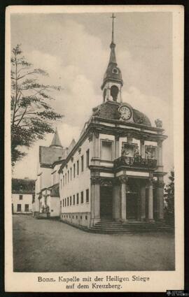 Tarjeta postal de la Capilla y Santas Escaleras en Kreuzberg, distrito de Bonn editada por el Kun...