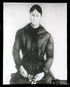 
Sao Paulo. Museo de Arte. Cézanne, Paul: " Retrato de Madame Cezanne en rojo" (1890)
