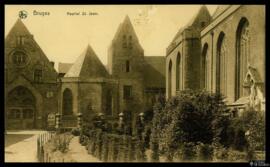 Tarjeta postal del Antiguo hospital de San Juan u Oud Sint-Janshospitaal editada por Edouard Nels...