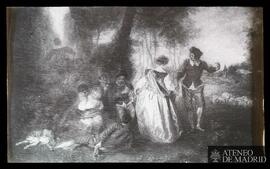 
Watteau: "Le plaisir pastoral"
