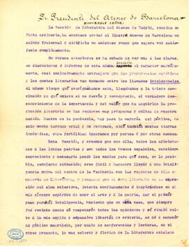 1903-12-12. Carta de Francisco Navarro Ledesma