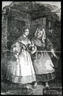 
¿Celestina con mujer joven?. 1838. "Costumbres Populares", p. 710
