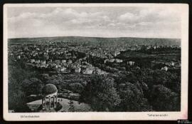 Tarjeta postal de vista panorámica de Wiesbaden