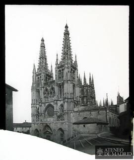 Exterior de la Catedral de Burgos.