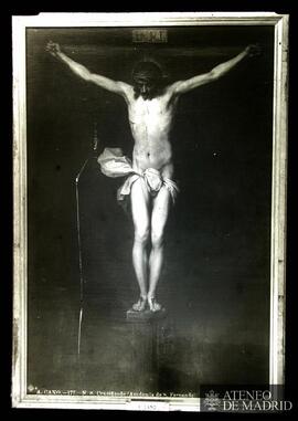 
Madrid. Real Academia de Bellas Artes de San Fernando. Alonso Cano: "Nuestro Señor crucific...