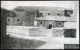 Exterior de la igleisa San Cebrián de Mazote de Valladolid, antes de la restauración
