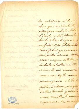 1848-10-18. Carta de Pedro Mata