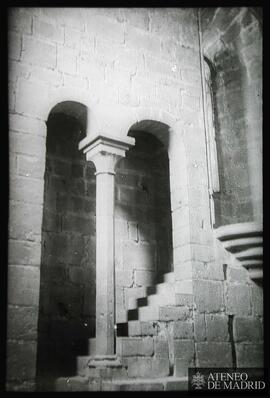Detalle del refectorio del Monasterio de Poblet (Tarragona)