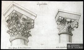 Capiteles de la iglesia de San Saturnino y de la Catedral de Santiago de Compostela