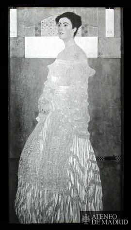 
Munich. Nueva Pinacoteca. Klimt, Gustav: "Retrato de Margaret Stonborough-Wittgenstein&quot...