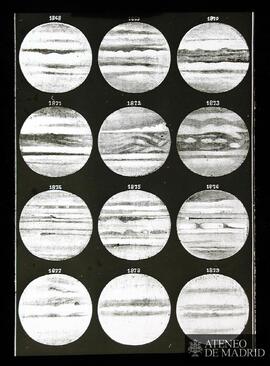 
Cambios observados en Júpiter. Variaciones anuales
