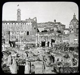 
Roma. Vista del Foro romano
