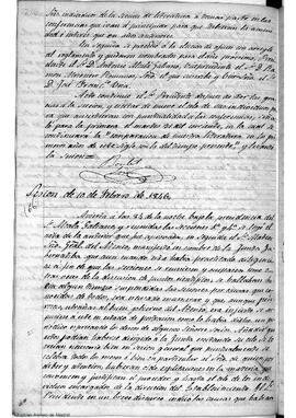 1846, Actas de la Sección de Literatura y Bellas Artes