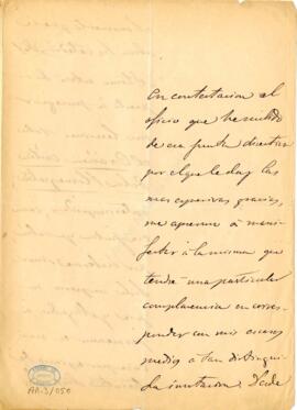 1851-10-13. Carta de Pedro Mata