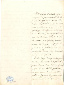 1869-11-03. Carta de Antonio Arnao