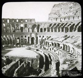 
Roma. Interior del Anfiteatro Flavio (Coliseo)

