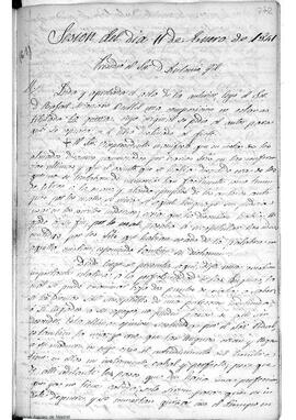 1841, Actas de la Sección de Literatura y Bellas Artes