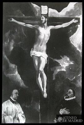 Museo del Louvre. (París).  El Greco: Cristo en la cruz. (1576-1579)