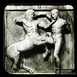 
Centauro y lapita , relieve de una metopa del Partenón de Atenas
