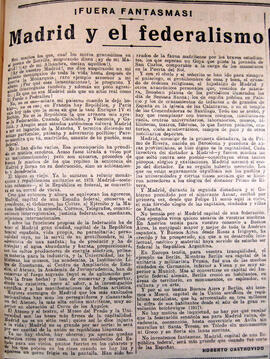 1931-05-02. Madrid y el federalismo. El Liberal (Madrid)