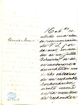 1853-10-17. Carta de Gabriel Tassara