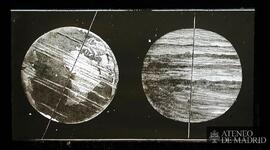 
Inclinaison comparée de l'axe de la Terre et de l'axe de Jupiter
