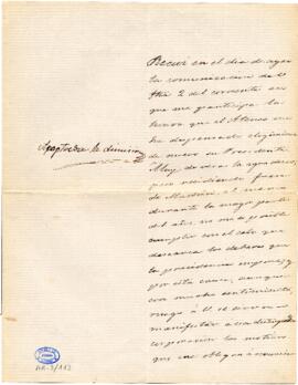 1867-12-15. Carta de José de Posada Herrera