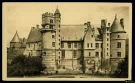 Tarjeta postal de vista exterior del Palacio Jacques-Coeur en Bourges editada por Éditions d'art ...