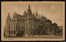 Tarjeta postal de la Opernhaus de Colonia editada por el Verlag von Karl Rud. Bremer & Co.