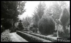 Parterre del Paso en el Antiguo Real Sitio de la Florida (Moncloa). Madrid