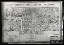 
Plano geométrico del Real Sitio de San Ildefonso (Lit. de Faure, 1851)
