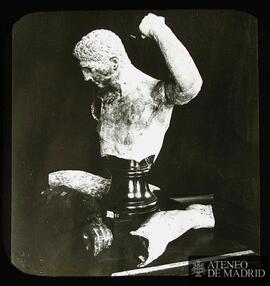 
Constantinopla. Athlet, Oberkörper, Bronze
