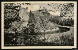 Tarjeta postal de vista exterior del Kasteel Bergh en 's-Heerenberg editada por G. Schuurman