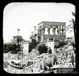 2341.Templo de Hypèthreen en la  Isla de Philae (Egipto)