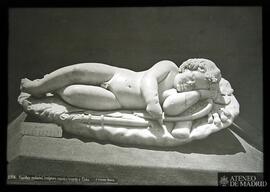 
Cupido dormido (escultura romana encontrada en Elche)
