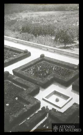 Jardín de los Frailes en el Monasterio del Escorial