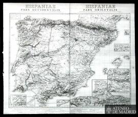 Mapa de la Península Ibérica