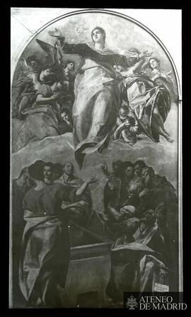 Instituto de Arte.(Chicago). El Greco: "Asunción de la Virgen" (antiguamente en el Alta...