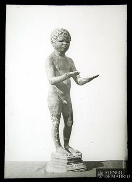 Niño etíope. Bronce. Museo Arqueológico Provincial. Tarragona